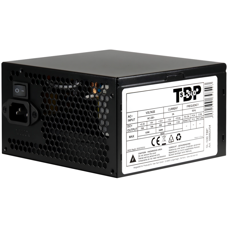 Inter-Tech SL-500 TBP, 500W, ATX napajanje