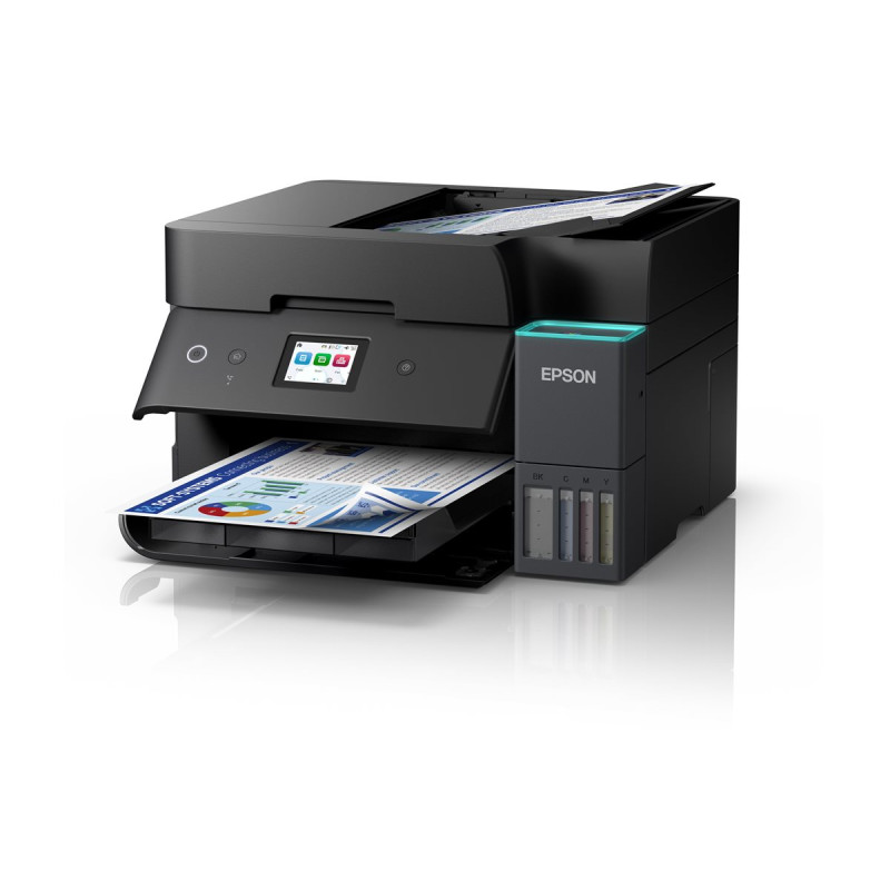 Epson EcoTank L6390, A4 multifunkcijski inkjet pisač, ispis u boji, Fax, Duplex, USB, WiFi, LAN