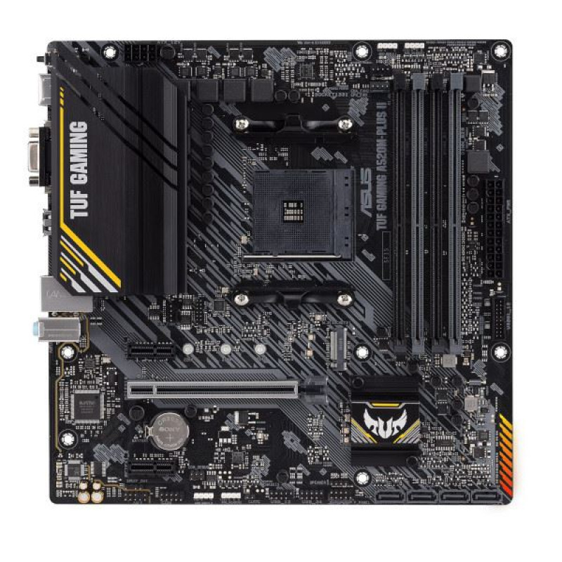 Asus TUF GAMING A520M-PLUS II, AM4, DDR4, mATX
