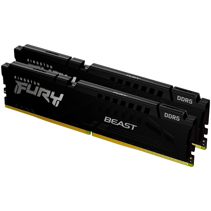 Kingston FURY Beast Black XMP, 16GB (2x8 GB), 5200MHz, DDR5, CL40