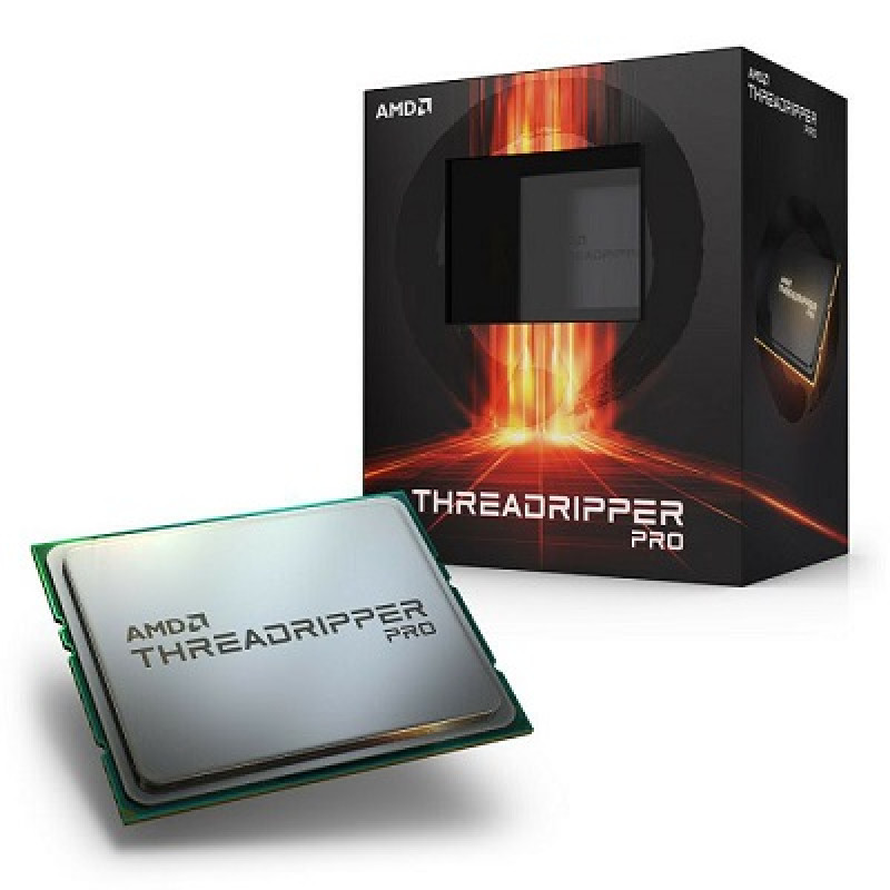 AMD Ryzen Threadripper PRO 5965WX, 3.8GHz - 4.5GHz, 24C/48T, 140MB, sWRX8, noGPU