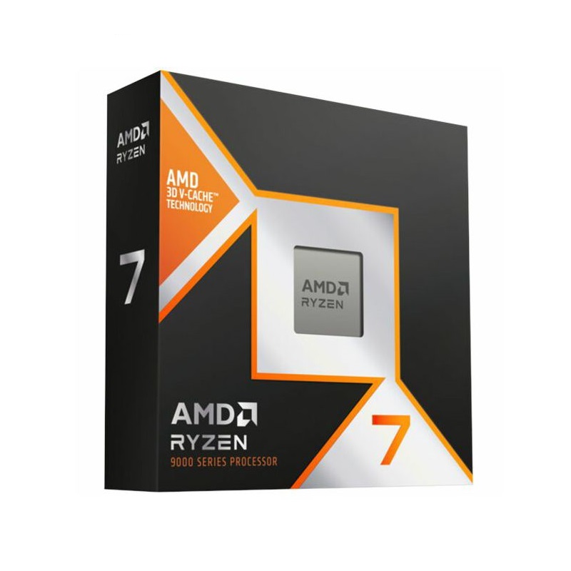 AMD Ryzen R7 9800X3D, 4.7 - 5.2GHz, 8C/16T, 96MB, AM5, noVent