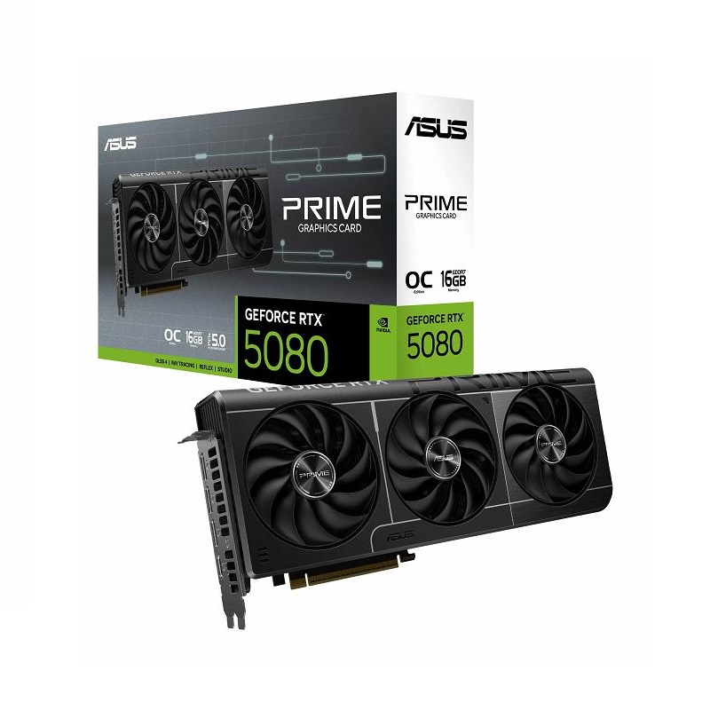 Asus PRIME GeForce RTX 5080 16GB GDDR7 OC Edition