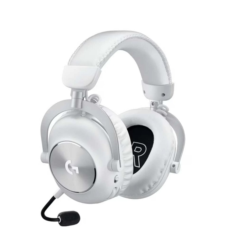 Logitech G PRO X2 LIGHTSPEED, bežične slušalice s mikrofonom, gaming, bijele