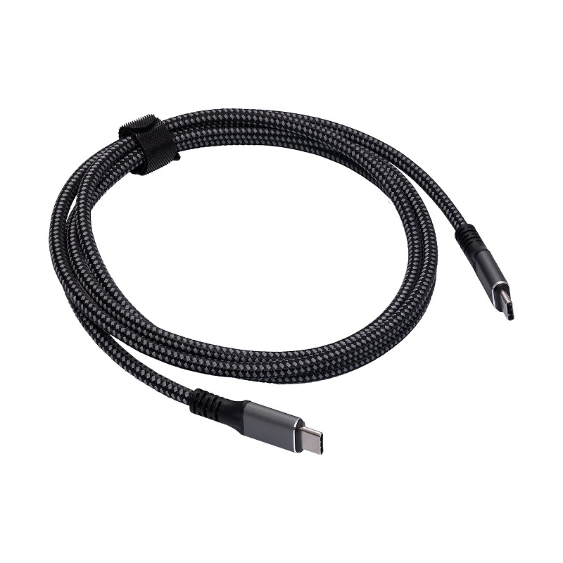 Akyga AK-USB-34, USB-C Thunderbolt 3 / USB-C Thunderbolt 3 kabel, 1.5m