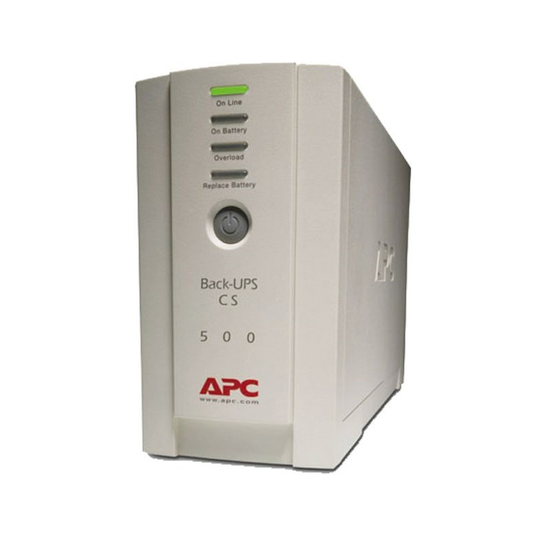 APC BACK-UPS BK500EI, 300W / 500VA, IEC C13, Off-line, tower