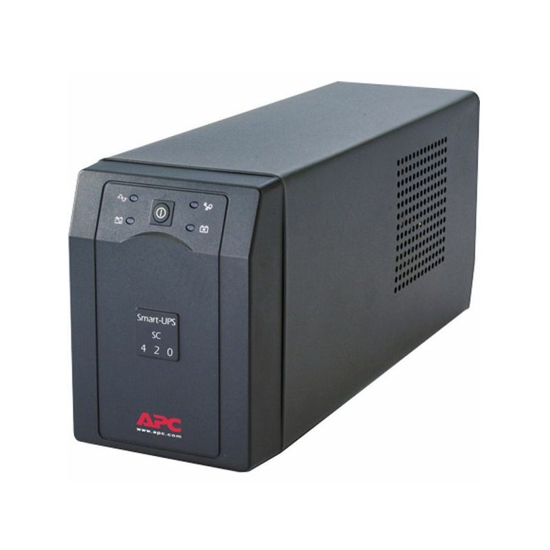 APC Smart-UPS SC420I, 260W / 420VA, IEC C13, Line Interactive, tower