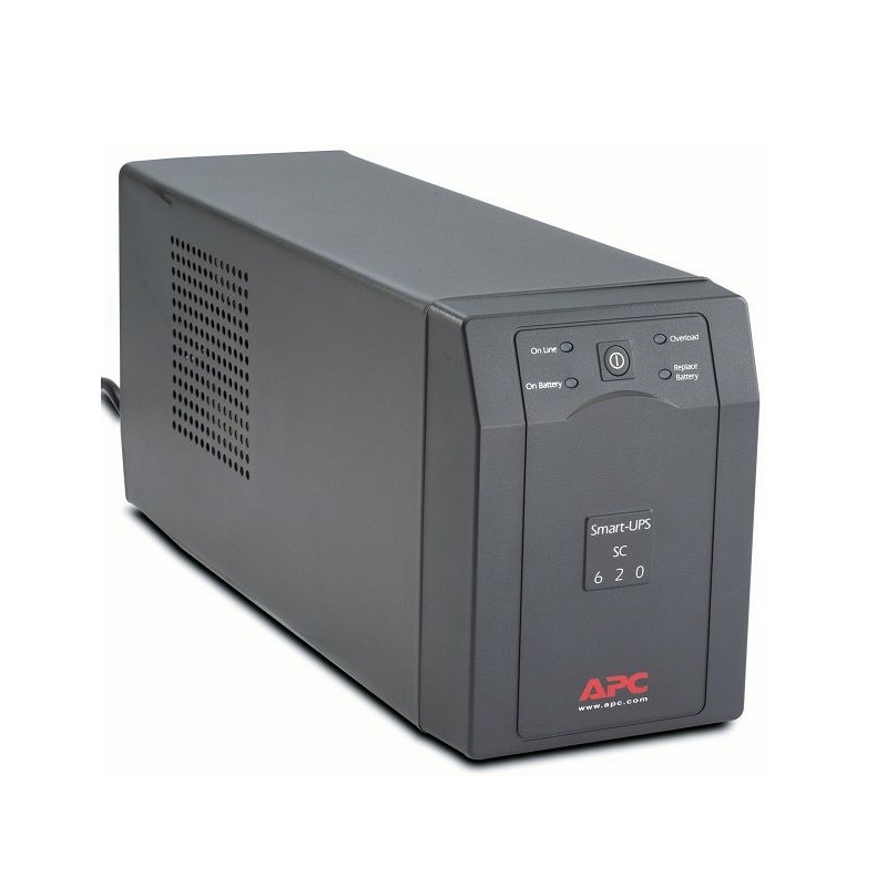 APC Smart-UPS SC620I, 390W / 620VA, IEC C13, Line Interactive, tower