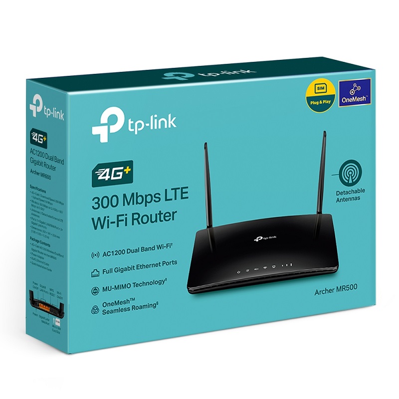TP-Link ARCHER MR500, AC2100, 4G LTE router
