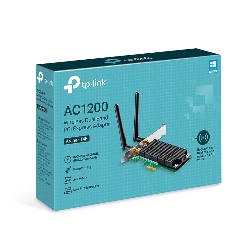 TP-Link Archer T4E, WLAN PCIe mrežna kartica, gigabit