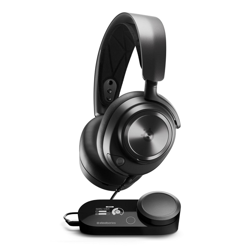 SteelSeries Arctis Nova Pro X, žičane gaming slušalice s mikrofonom, crne