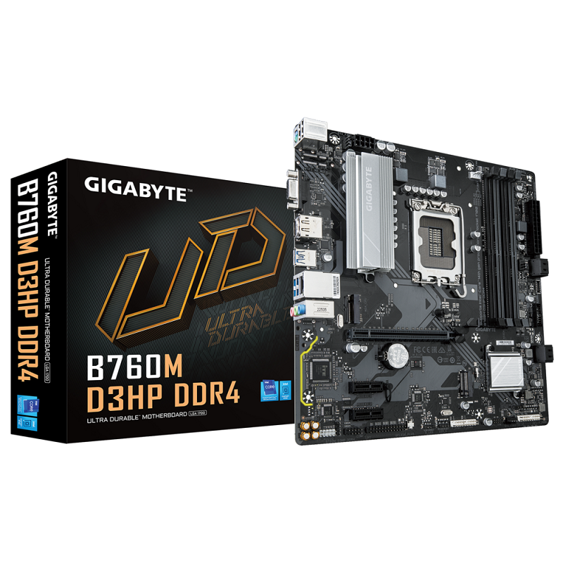 Gigabyte B760M D3HP DDR4, LGA 1700, DDR4, mATX