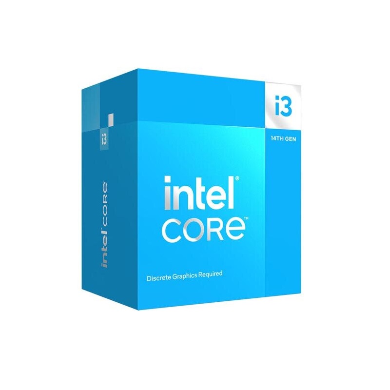 Intel Core i3 14100, 3.5 - 4.7GHz, 4C/8T, 12MB, LGA 1700