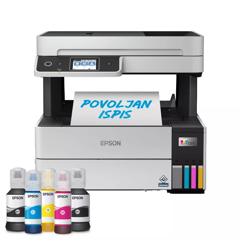 Epson EcoTank L6499, A4 MF uređaj, inkjet color, Duplex, Fax, ADF, CISS, WiFi,Ethernet, USB