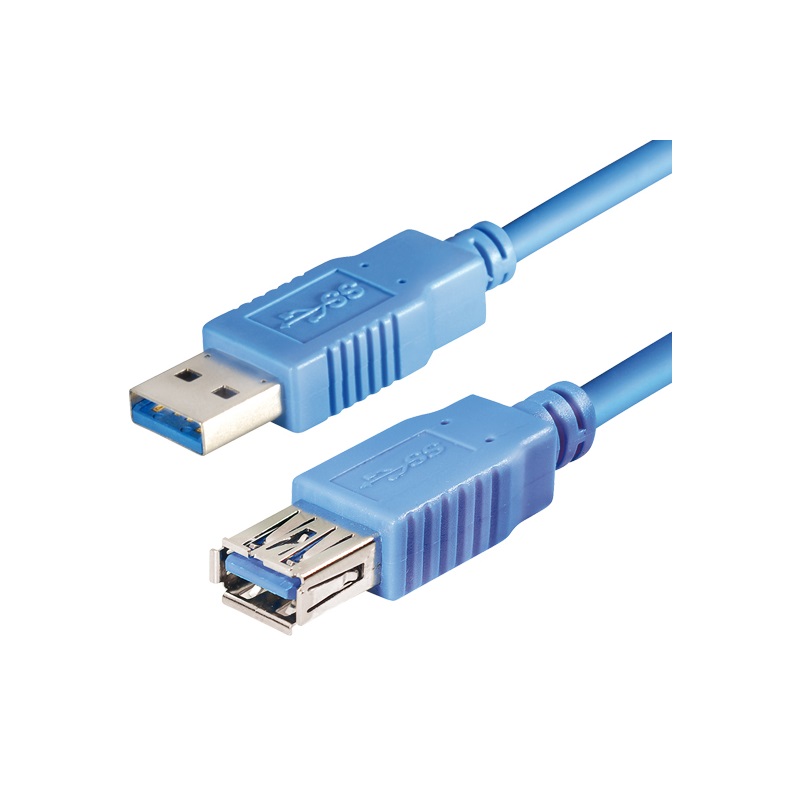 Transmedia C138-2KL, USB 3.0 produžni kabel, 2m, plavi