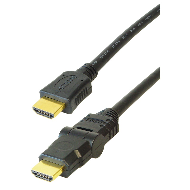 Transmedia C203-3GL, HDMI kabel, 3m, crni