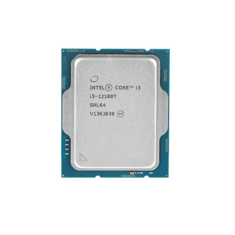 Intel Core i3-12100T, 2.2 - 4.1GHz, 4C/8T, 12MB, LGA1700, noVent, tray