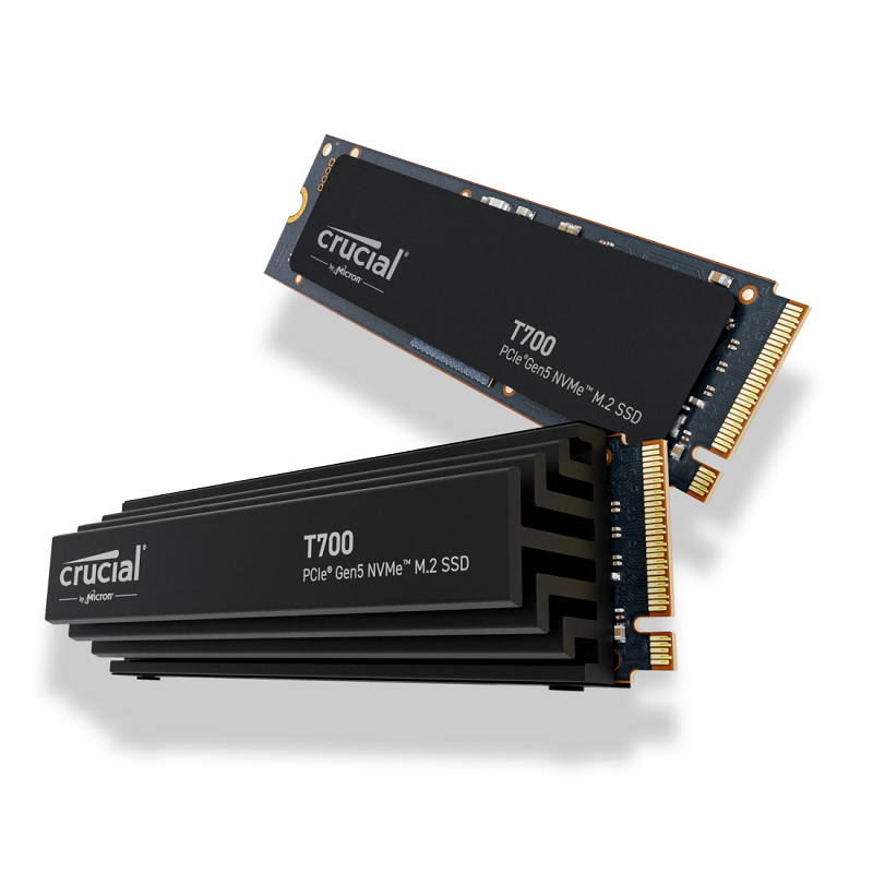 Crucial T700 SSD, 1TB, NVMe M.2 2280