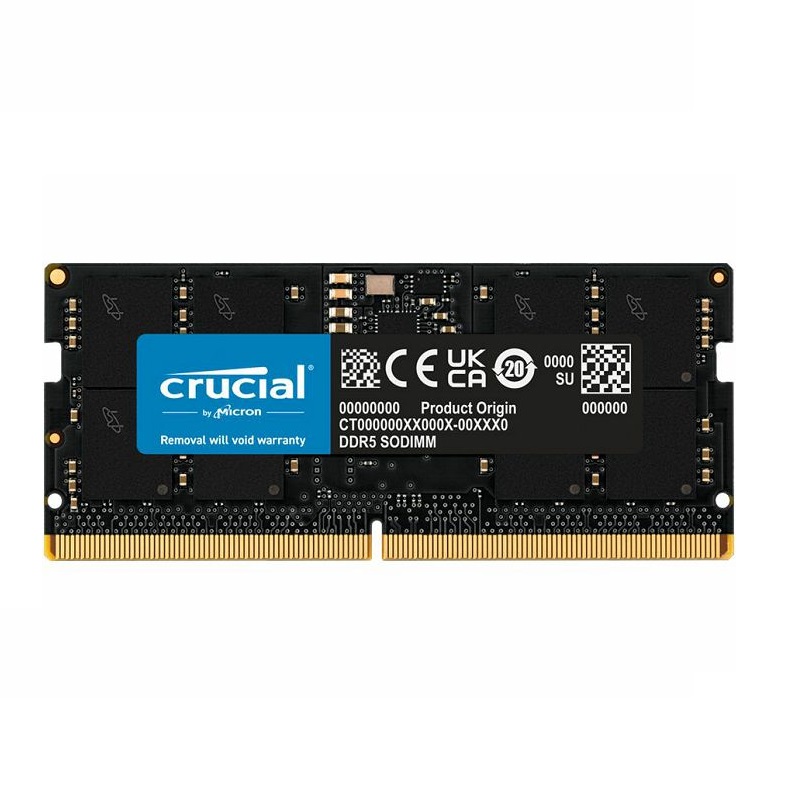 Crucial SODIMM DDR5, 32GB, 5200MHz, CL42

