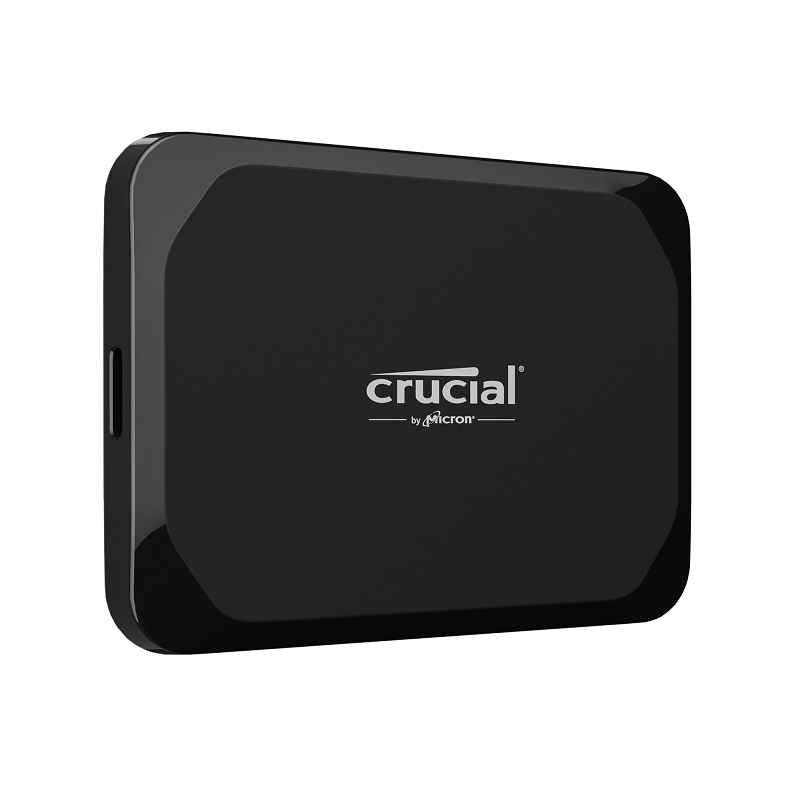 Crucial X9, 4TB, prijenosni SSD, R1050, USB-C, crni