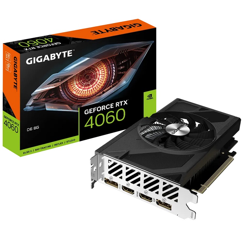 Gigabyte NVIDIA GeForce RTX 4060 D6 8G, 8GB GDDR6