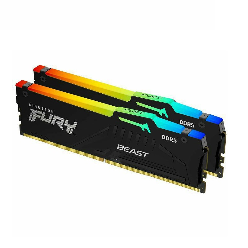 Kingston FURY Beast RGB EXPO DDR5, 64GB (2x32GB), 6000MHz, CL36