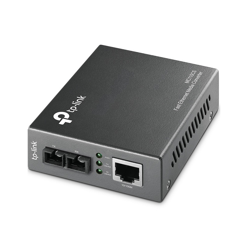 TP-Link MC110CS, 100Mbps, 100BASE-FX na 100Base-TX, media converter