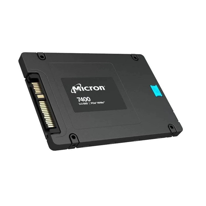Micron 7400 PRO, 960GB, NVMe, U.3 7mm, tray