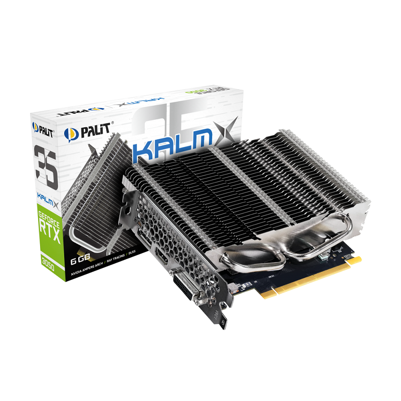 Palit GeForce RTX 3050 KalmX, 6GB GDDR6