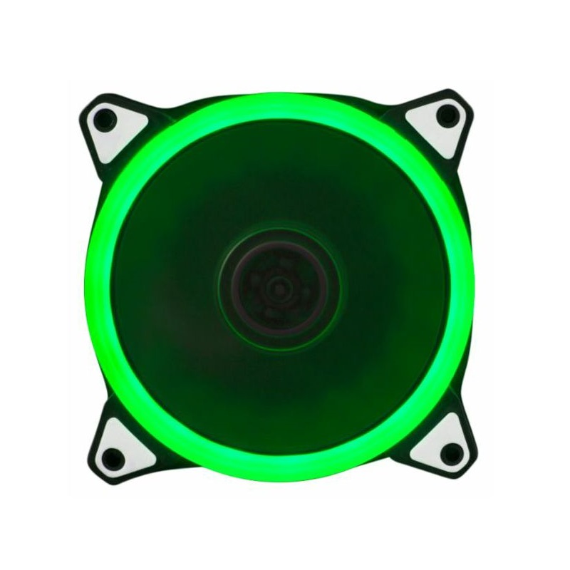 NaviaTec FAN120 GREEN, ventilator, 120mm, Green LED