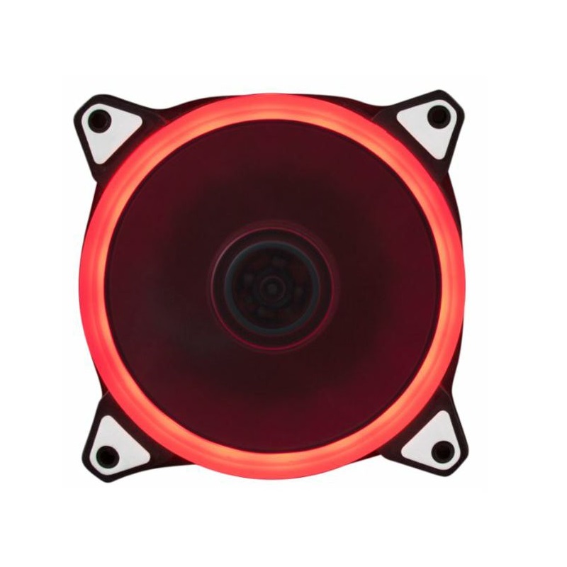 NaviaTec FAN120 RED, ventilator, 120mm, Red LED