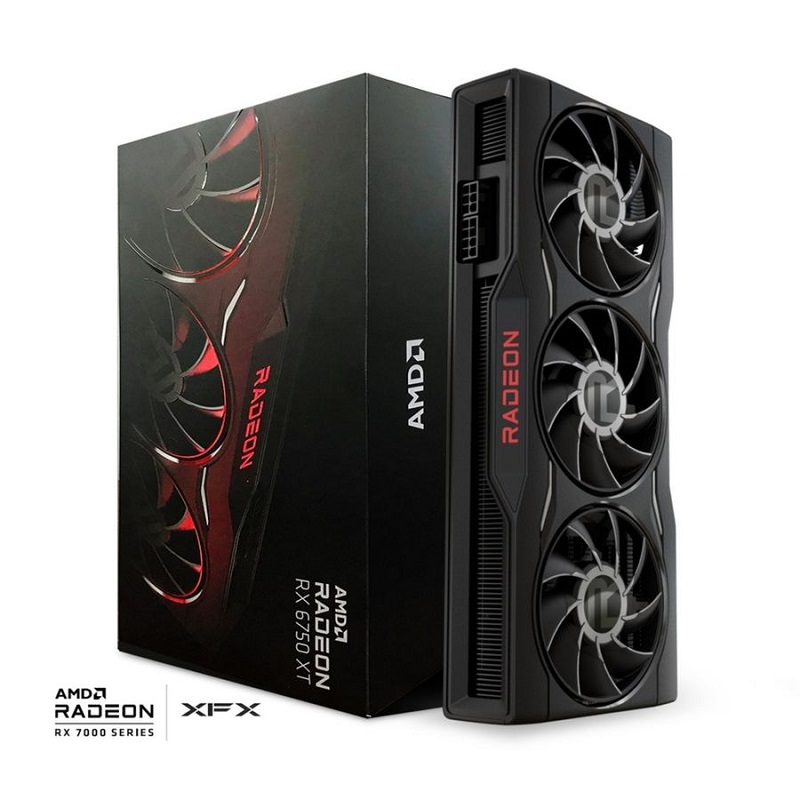 XFX AMD Radeon RX 6750 XT Core Gaming, 12GB GDDR6 