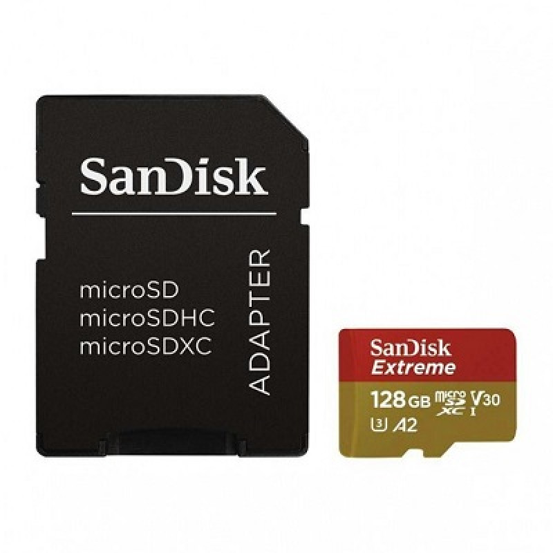 SanDisk Extreme, microSDXC, 128GB