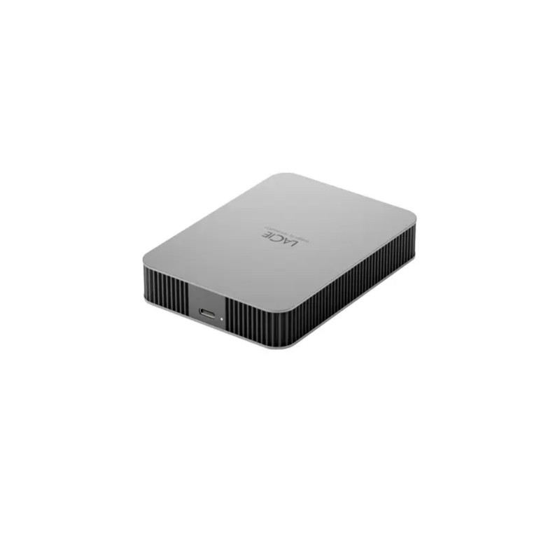 LaCie Mobile Drive Secure, 5TB, 2.5inch, prijenosni HDD, USB-C, sivi