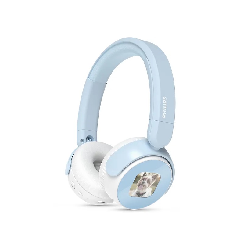 Philips TAK6000BL/00, dječje bežične naglavne slušalice s mikrofonom, BT, plave