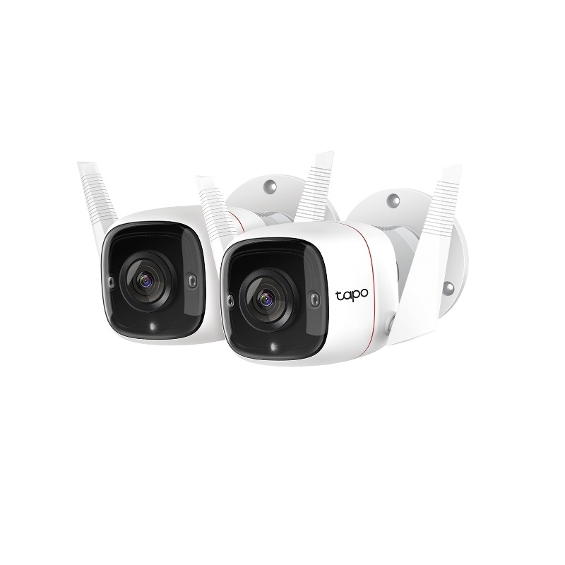 TP-Link Tapo C310P2 Outdoor Security Wi-Fi Camera, 2-Pack
