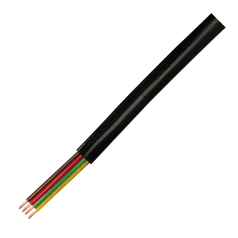 Transmedia TK1-100SRL, Telefonski kabel, 100m, crni