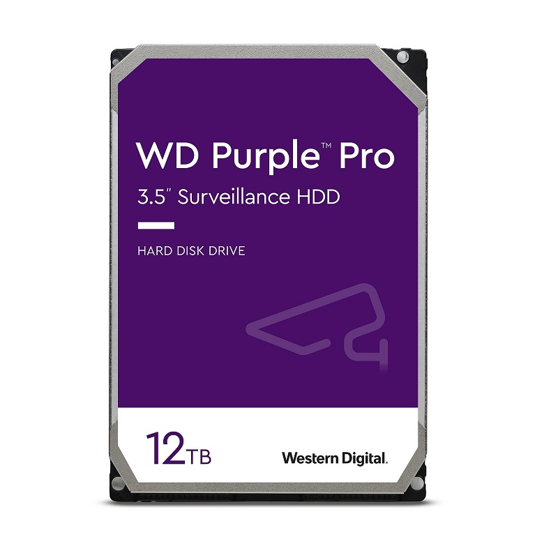 Western Digital Purple Pro, 12TB, 3.5inch, 256MB, 7200rpm
