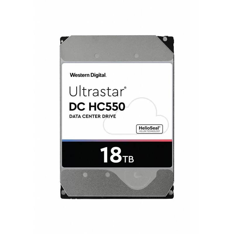 Western Digital Ultrastar DC HC550, 18TB, 3.5inch, 512MB, 7200rpm