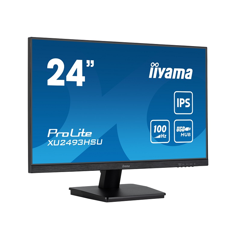 iiyama ProLite XU2493HSU-B6, 23.8inch, IPS, FHD, DP, HDMI, 100Hz
