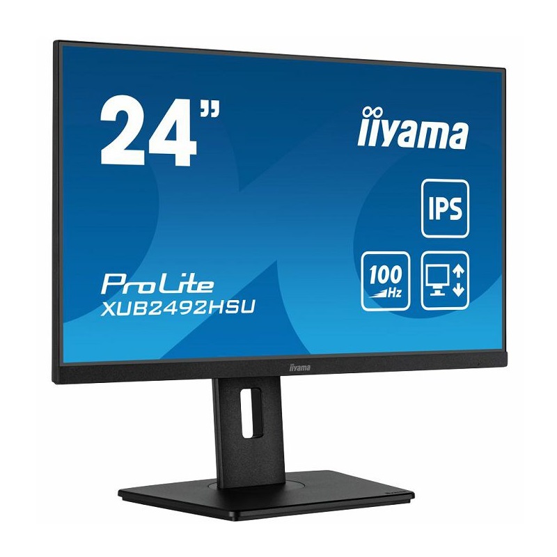 iiyama ProLite XUB2492HSU-B6, 23.8inch, IPS, FHD, DP, HDMI, 100Hz