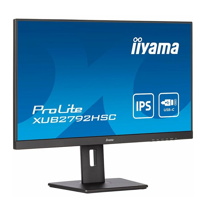 iiyama ProLite XUB2792HSC-B5, 27inch, IPS, FHD, DP, HDMI, USB-C, 75Hz
