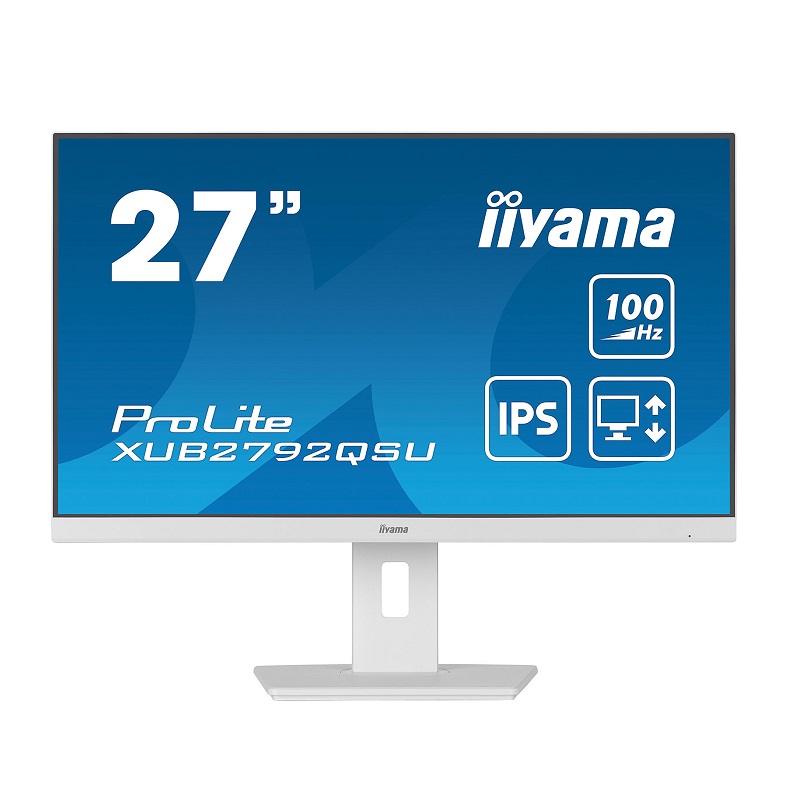 iiyama XUB2792QSU-W6, 27inch, IPS, QHD, DP, HDMI, 100Hz