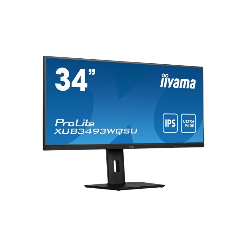 iiyama XUB3493WQSU-B5, 34inch, IPS, UWQHD, DP, HDMI, 75Hz 