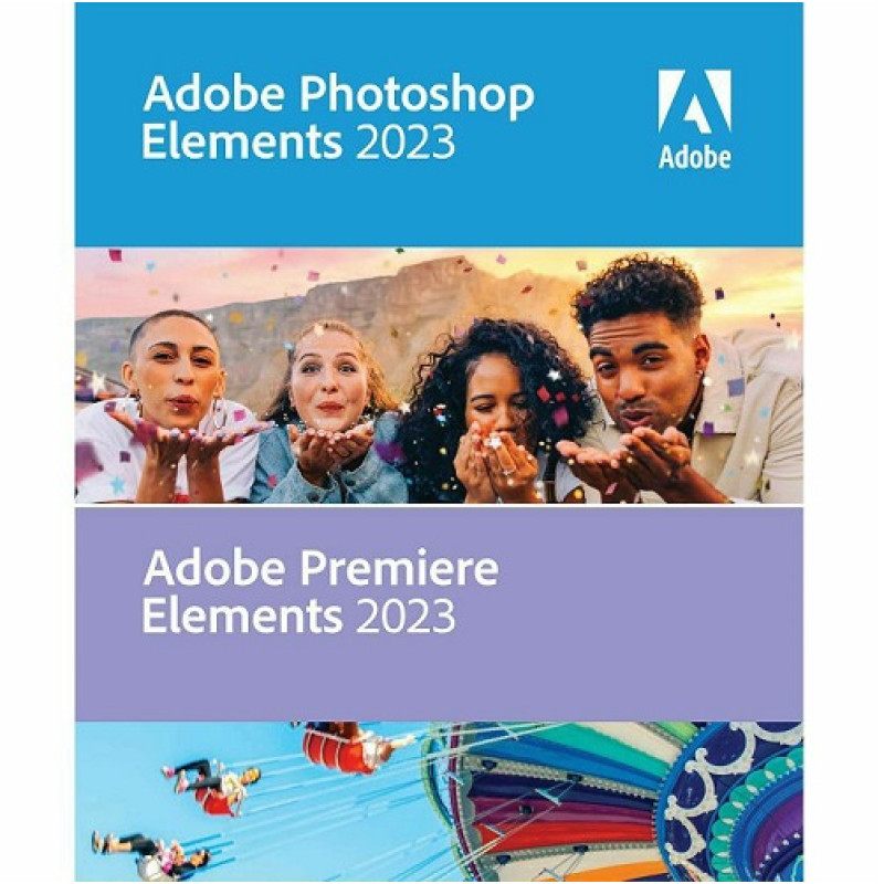 Adobe Photoshop i Premiere Elements WIN/MAC IE licenca