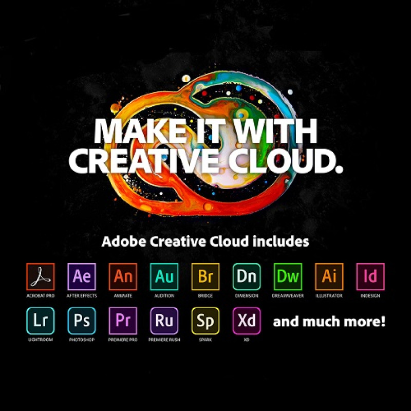 Adobe Creative Cloud complete (all apps), pretplata na 12 mjeseci 