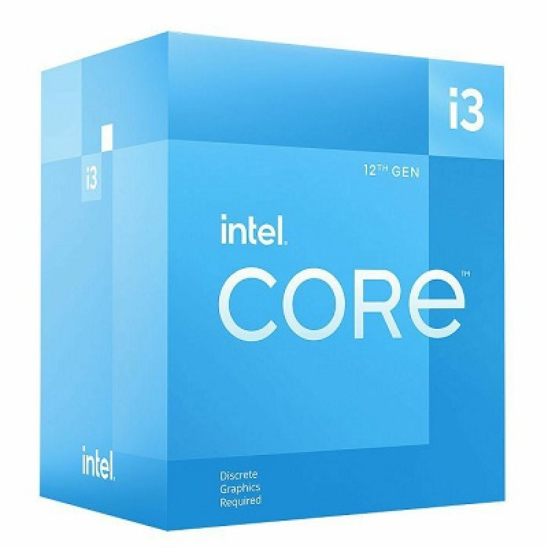 Intel Core i3-12100F, 3.3 - 4.3GHz, 4C/8T, 12MB, LGA 1700, noGPU
