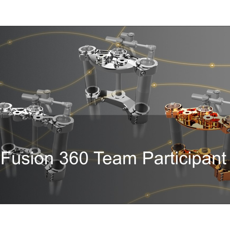 AutoDesk Fusion 360 Team – Participant, 12 mjeseci