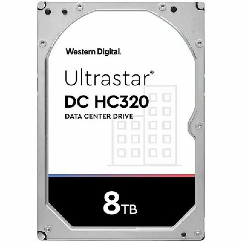 Western Digital Ultrastar DC HDD Server 7K8, 3.5inch, 8TB, 256MB, 7200 rpm
