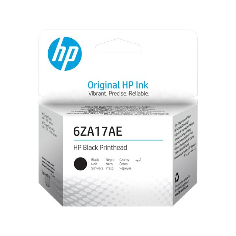 HP 6ZA17AE, crni, printhead
